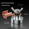 Powerful Magnetic Welding Ground Clamp - Burn-Proof Manual Welder Tool