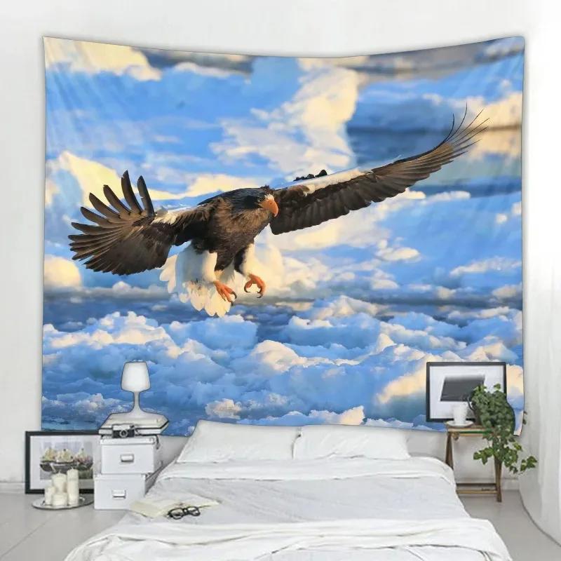 Sky Eagle Tapestry Office Living Room Decoration Home Wall Tapestry