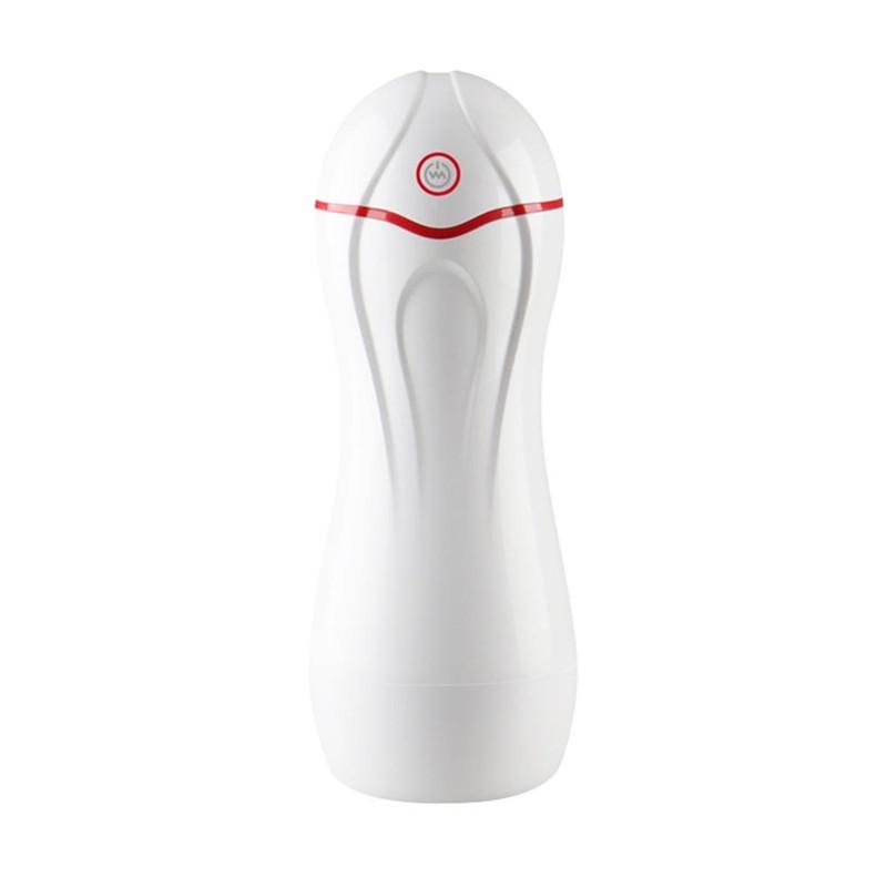 Electric Male Masturbator Vacuum Cup Sucking Vibration USB SVagina Strong Automatic Voice Sex Toys