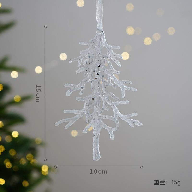 Christmas tree pendants, pendants, Christmas decorations in a festive atmosphere