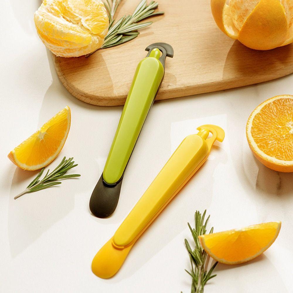 Multifunctional Stripper Orange Device Stainless Steel Lemon Peeler  Kitchen Fruit Vegetable Tools