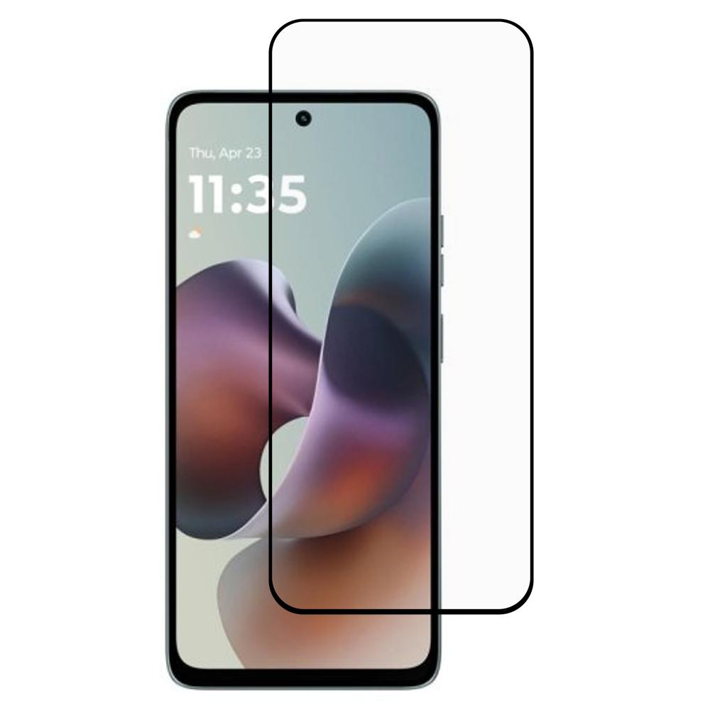 

For Motorola Moto G56 5G Screen Protector Silk Printing Full Glue HD Clear Screen Film A