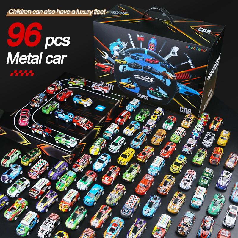 28 Pull-back Small Car Gift Box - Racing Car Model Toy for Boys, Children's Day & Birthday Gift