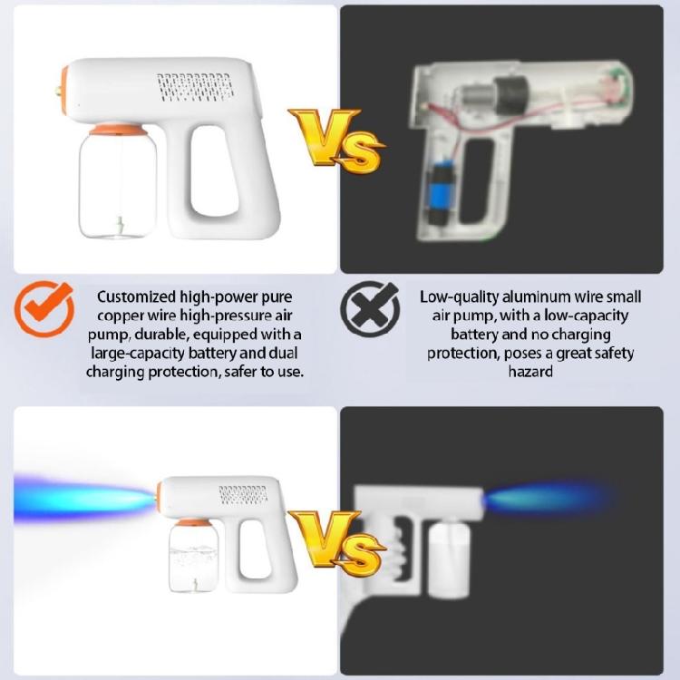Wiederaufladbare Zerstäuber Sprühpistolen Handheld Sprays Kabellos Desinfektionsmittel Große Kapazität Elektrische Vernebelungsmaschine