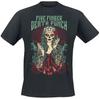Summer Five Finger Death Punch Cool Heavy Metal Skull Graphic Tee Vintage Rock Vibe Cotton T-Shirt For Collectors