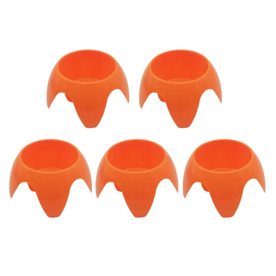 Becherhalter für den Strand in kräftigen Farben Stapelbarer tragbarer Getränkehalter für Handys Snacks Sonnencreme Sandfreier Organizer für Reisen Camping Picknick Familie