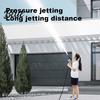 Car Wash Hose Nozzle Garden with Foam Cannon 3 Spray Modes High-Pressure Yard Cleaning Nozzle Heavy Duty Booster for Washing Outdoor