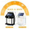 Solar LED Wall Light Outdoor Motion Sensor Light with 3 Modes Waterproof for Patio Deck Porch Barn Garage Safety Lighting Lamp