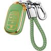 JOYEAR for Honda Key Fob Cover with Keychain Compatible with 2022-2025 Accord Civic HR-V CR-V Pilot Sport 2026 Passport SI EX EX-L Touring Car