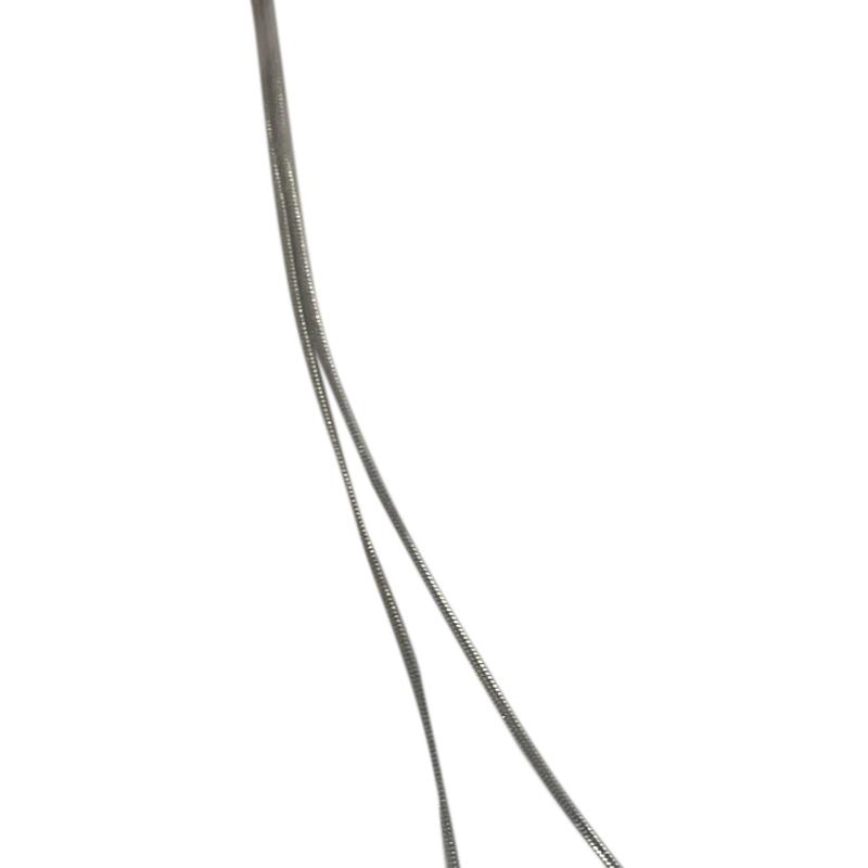 

Прямоугольное ожерелье-подвеска Изысканные двусторонние черно-белые прямоугольные ожерелья-подвески для женщин серебряные