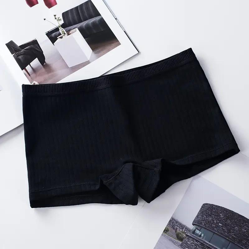 Women's Safety Pants Women's Seamless Panties Solid Comfortable Shorts Sexy Underwear Anti-slip Leggings