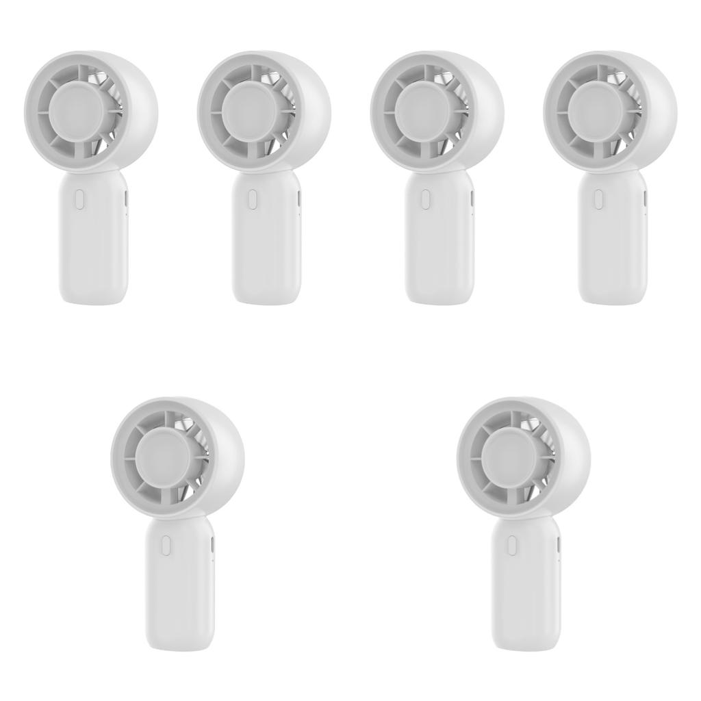 Portable Handheld Fan USB Rechargeable Mini Pocket Personal Cooling Fan 3 Speed for Travel Outdoor Home Office Concert Sports