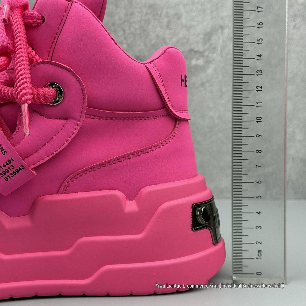 Męskie Sneakersy na Kostkę 2025: Jesienne Buty na Grubej Podeszwie, Podwyższające Wzrost, Niszowy Design, Modne i Wszechstronne Trendsetterskie Buty