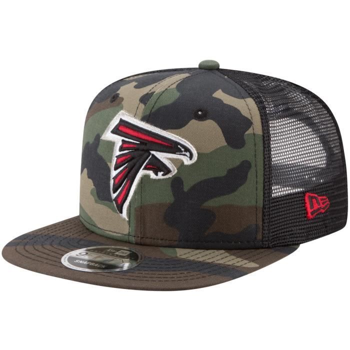 New Era 9Fifty Mesh Snapback Cap Atlanta Falcons wood camo