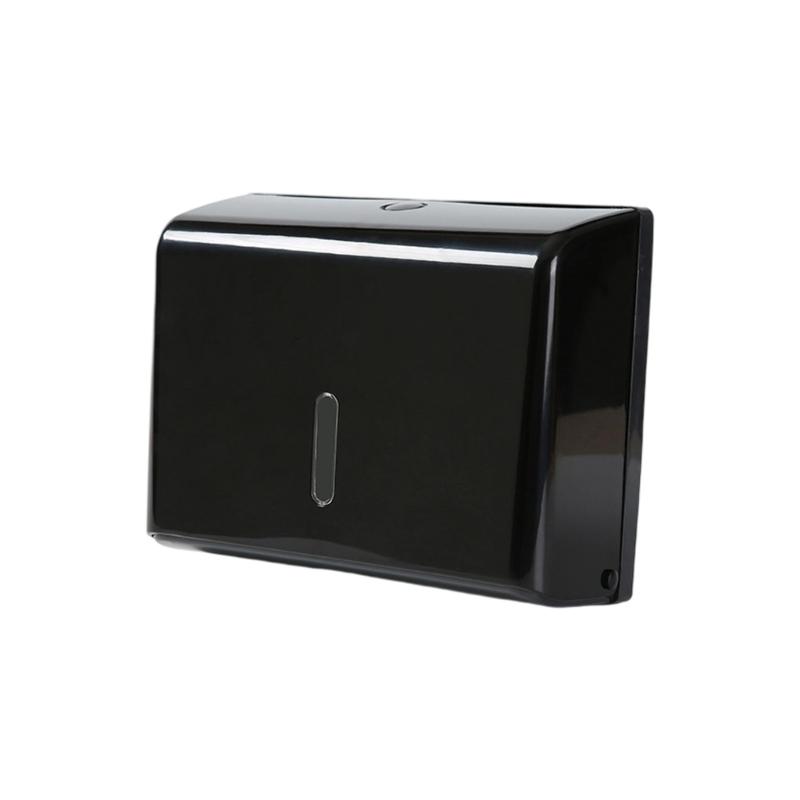 Waterproof Plastic Tissue Dispenser Wall Mounted Space Saving Designs Tissue Box Holder Large Capacity for Bathroom
