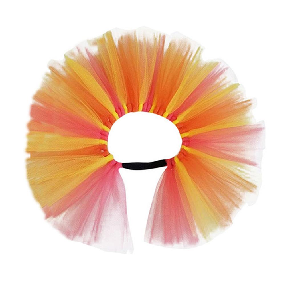 Chicken Skirt Pet Skirt Chicken Ballet Skirt Princess Mesh Skirt Colorful Chicken Skirt