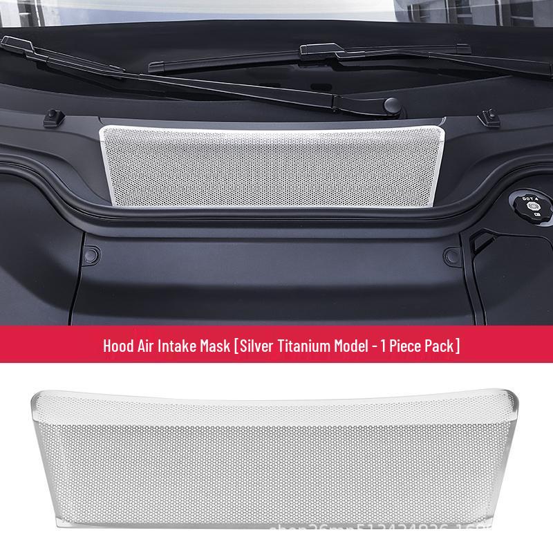 Stainless Steel Dustproof Speaker Hood Cover for L60 Lide - Car Interior Decor
