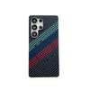 Samsung S25ultra Half Pack Kevlar Carbon Fiber Pattern S24 Magnetic Phone Case Note20u