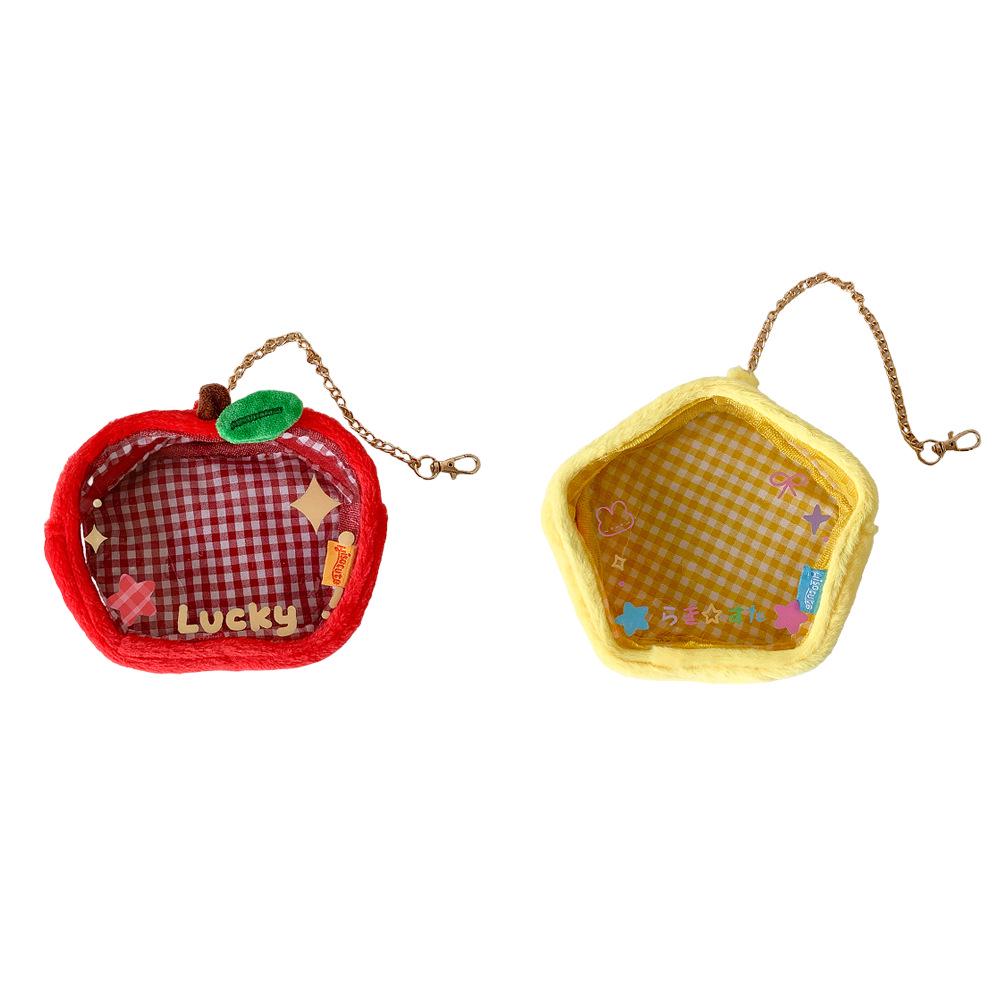 Hisocute Baumwollpuppen-Aufbewahrungstasche mit Anhänger für Mädchen & Schülerinnen