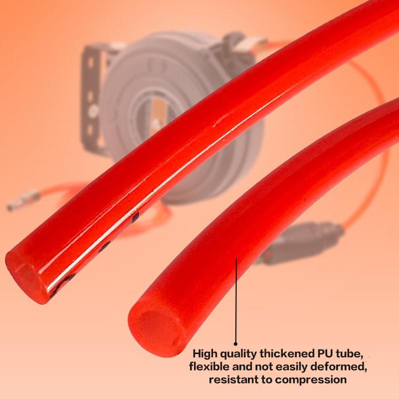 Geri Çekilebilir Hava Hortumu Makarası Otomatik Geri Çekilebilir Kompakt Hava Kolay Kurulum Araba Yıkama Bahçe Sulama Su Hortumu Tutucu İçin