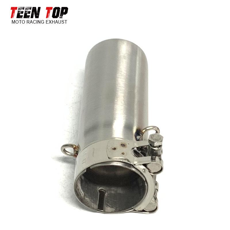 Stainless Steel 51MM Mid-Pipe Connector for Yamaha R6 06-18 Exhaust Modification