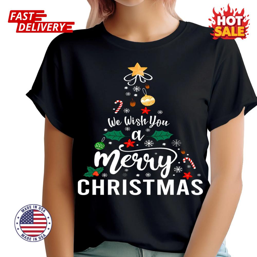 SALE Christmas Tree Graphic Inspired T-shirt Unisex Holiday Party Festive Design XXXXL