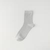 Bamboo Fiber Socks, Men's Mid-calf Socks, Thin Antibacterial and Deodorizing Mesh Breathable and Sweat-absorbing Business Long Calf Socks