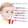 3 Pcs/Set Baby Pacifier Clips Pacifier Chain Dummy Clip Nipple Holder For Nipples Children Pacifier Clip Soother Holder Attache