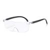 HD Magnifying Reading Glasses With Blue Light Blocking For Seniors Oversized Unframed Design Lightweight Comfort Fit