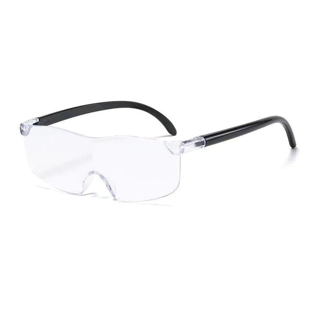 HD Magnifying Reading Glasses With Blue Light Blocking For Seniors Oversized Unframed Design Lightweight Comfort Fit