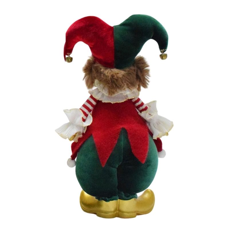 Unverwechselbare Weihnachts-Clown-Figur Tischschmuck Geschenk für Feiertags-Enthusiasten