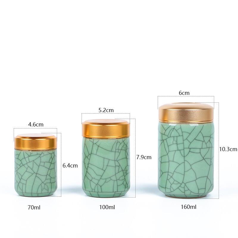 Longquan Celadon Tea Canister