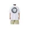 Li Ning Skateboard Series Logo Print Round Neck Loose Couple Sports Short Sleeve T-Shirt Unisex Tops AHST087-1