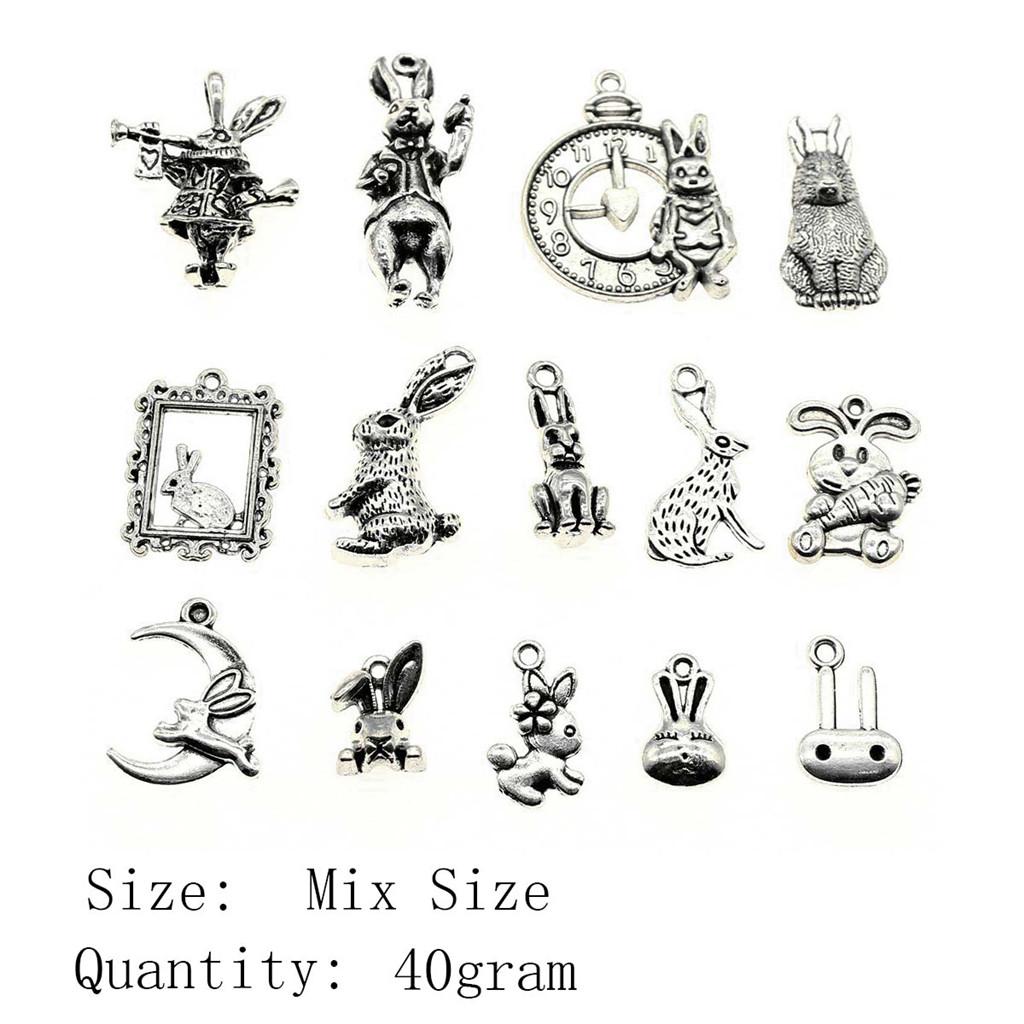 Mother's Day Charms For Earrings Mix Mixed Plant Animal Charms Pendant Souvenir Cell Phone Pendant
