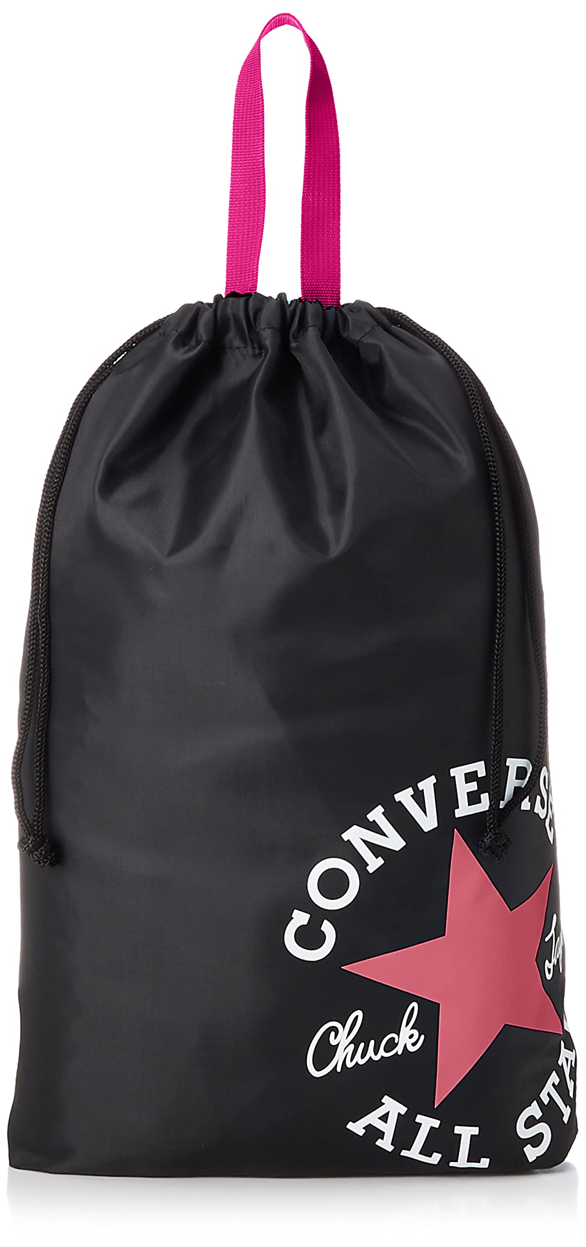 

Converse Basketball Size Shoe Multi-Bag, M, Storage, C2255094, Black/Magenta (1963)