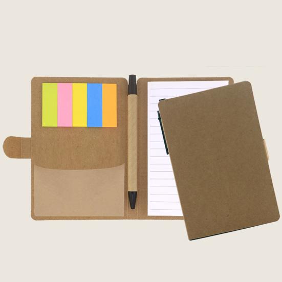 Snap Note Pad Ballpoint Pen Set with Sticky Papers Graduation Inspirational DIY Scrapbook Paper Sticky Notes Index Stickers