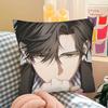 1Pc Mystic Messenger 707 Jumin Han Pillow Case Fashion Square Pillowcase Bedroom Sofa Room Ins Decoration Leisure