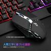 Rii Gaming Keyboard and Mouse USB RGB 109 Japanese Wrist Rest with and Gaming 19 Compatible with and Other RK400 Set, Wired, Backlight, Keys, Layout,