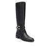 Salvatore Ferragamo Ferragamo Gancini Knee High Boots Black