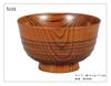 Miyamoto Sangyo Keyaki Made by Nakade 430ml Bowl, 4.2mm, Flat-striped, Hiromichi,
