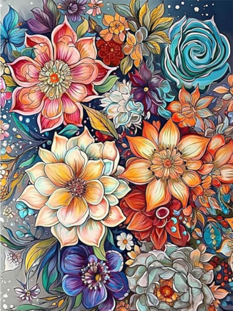 DIY Diamond Painted Flower Cactus Potted Plants Diamond Mosaic Embroidery Cross Embroidery Set Home Decoration Art Gifts 2024 5D