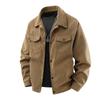 Spring and Autumn Corduroy Men's Turn-Down Collar Trendy Jacket Casual Loose Trendy Youth Windproof Jacket