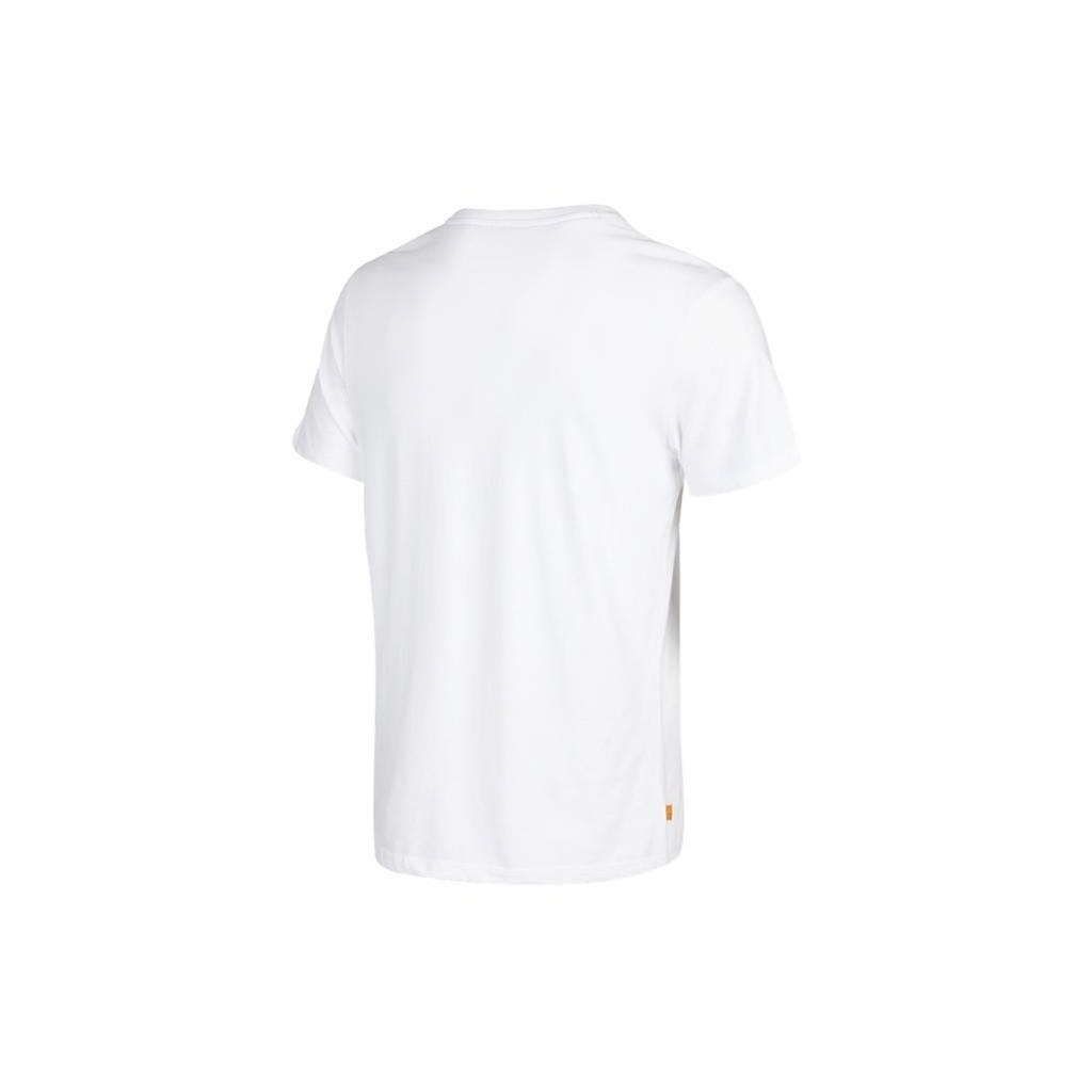 Timberland Logo Round Neck Pullover Short Sleeve T-Shirt Men Tops White A2593-100