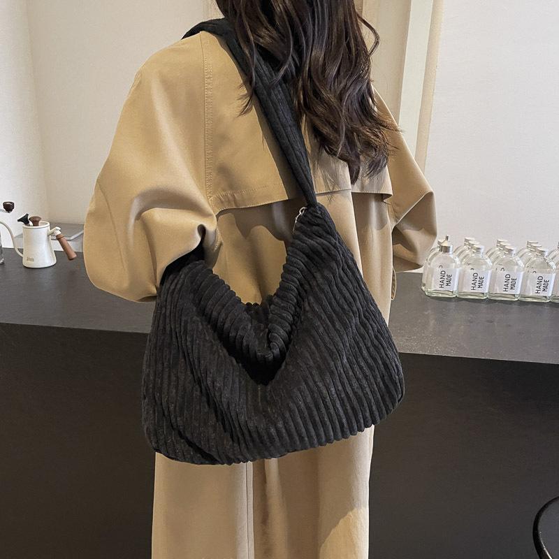 Slack canvas bag bag women's large-capacity leisure messenger bag shopping bag class commuter tote bag