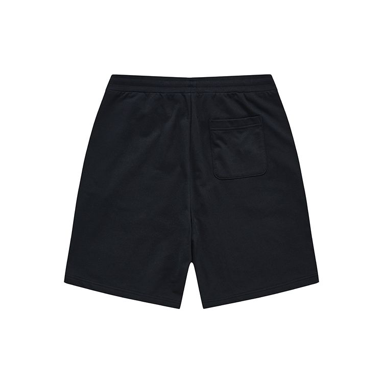 Fila Fusion Solid Color Casual Knit Five-Point Shorts Men shorts Deep-Black T11M221604F-BK