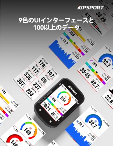 iGPSPORT BSC200S Cycling Computer with 2.4" Color Display, Bicycle Navigation, Continuous Ride Function, Motion Detection, One-Touch Navigation, Radar