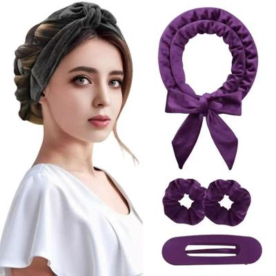 Crossbow Headband Heatless Curling Iron: Lazy Curl Bar for Big Waves & Sleep Styling Hair Roller