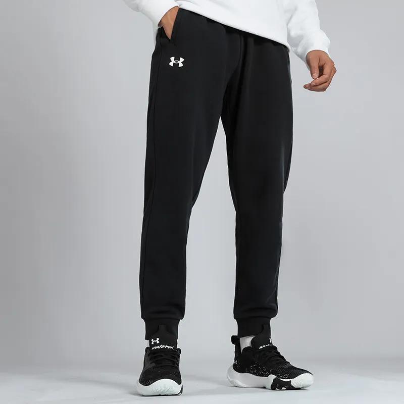 Under Armour Pantaloni de trening sport țesuți și tricotati pentru bărbați, negri (Unisex) Pantaloni de trening tricotati 21600701 001