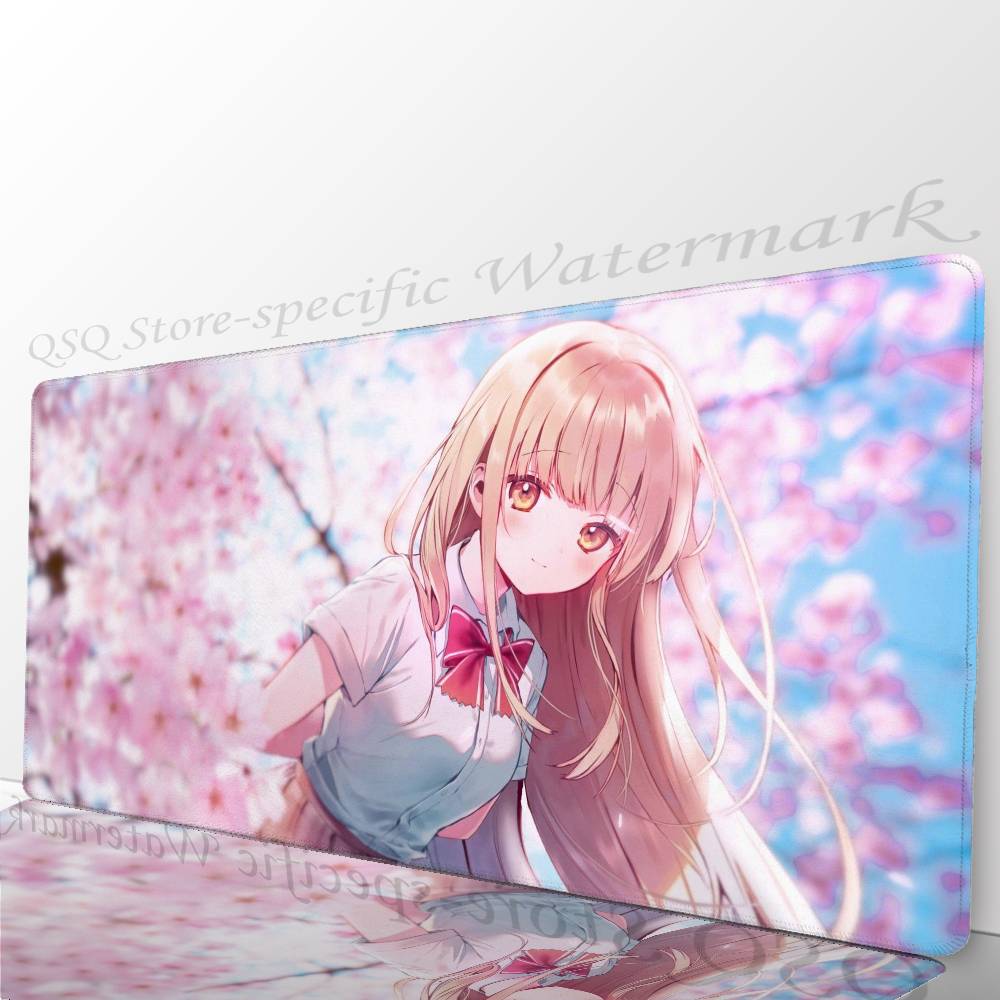 Der Engel von nebenan verwöhnt mich bis zur Besinnungslosigkeit Anime Mauspade Maismatte Schreibtischmatte Mit Polster Gaming Zubehör Prime Gaming XXL Tastatur P