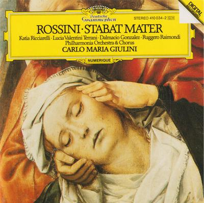 CD GIOACCHINO ROSSINI - KATIA RICCIARE - Stabat Mater 4100342 Deutsche Grammo 1983 Germany Classical Used